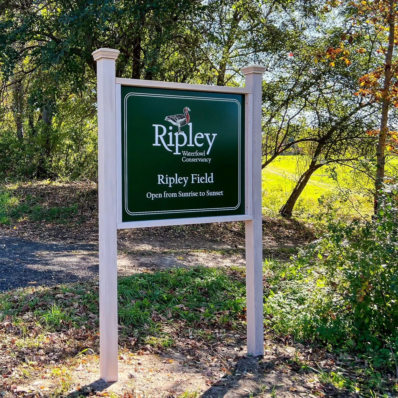 🌿🦆 Exciting News! Join Ripley Waterfowl Conservancy for a Fun Family Day! 🌞👨&zwj;👩&zwj;👧&zwj;👦

Mark your calendars for Saturday, October 21st, because we're thrilled to invite you to our official Grand Opening event at Ripley Field. Get ready