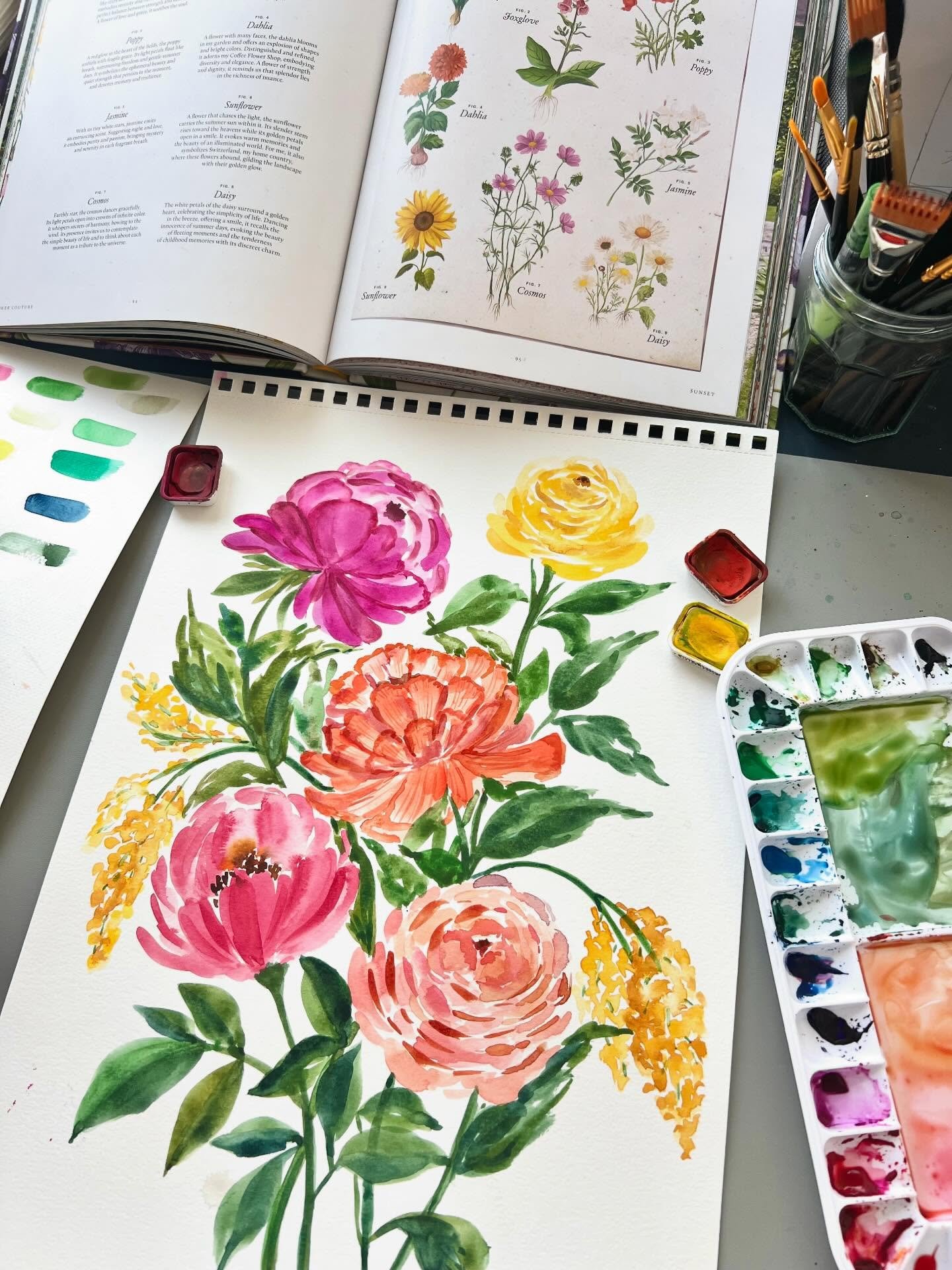 Nothing feels normal these days when the loud sound of intercepted missiles can be heard any time throughout the day. But I&rsquo;m grateful that I can turn to painting, baking and cooking, the simple things that I mostly take for granted on a peacef