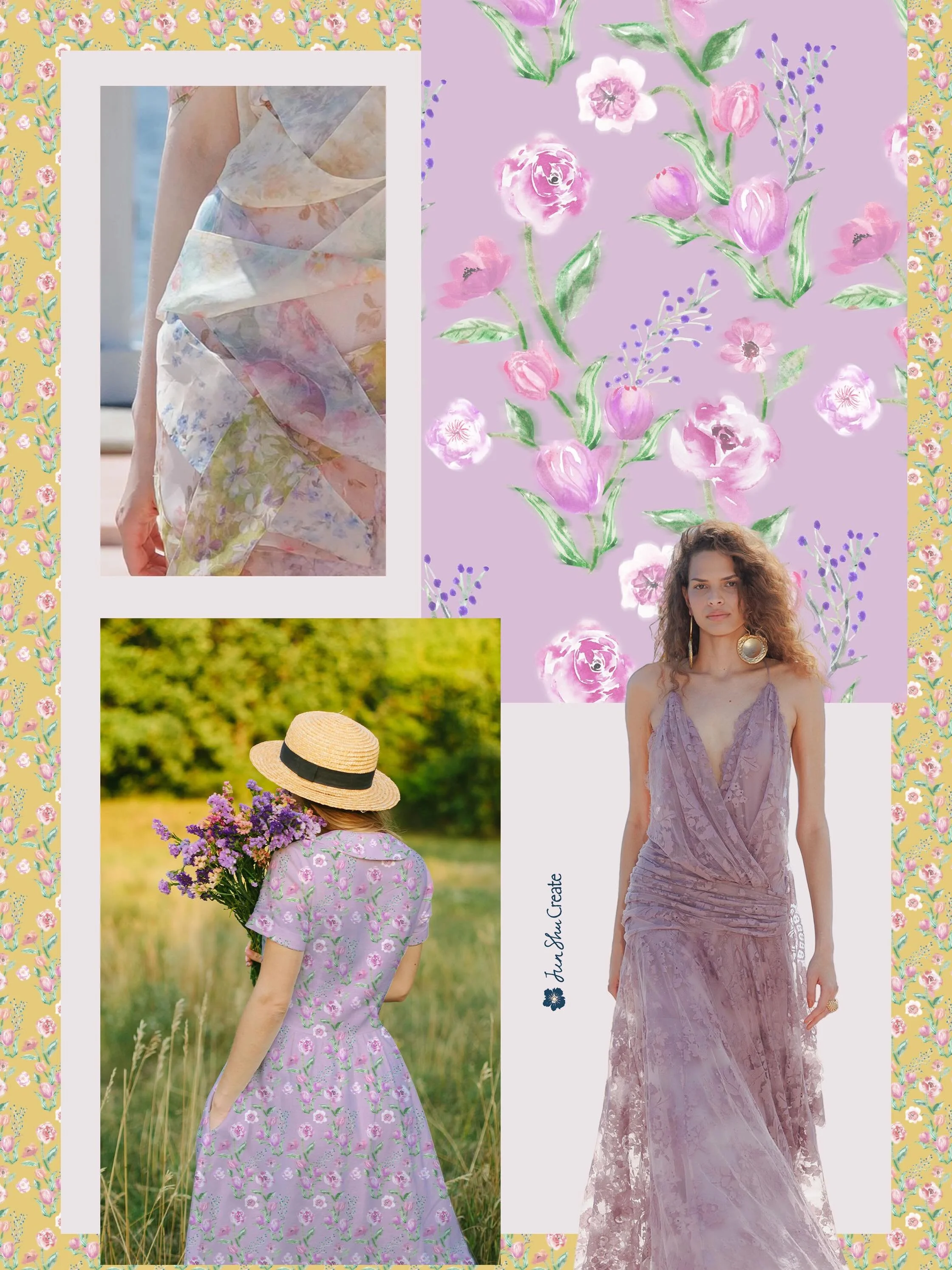 🌸 Fresh Florals Inspired by the Latest Runway Trends✨

Romantic, painterly, and full of modern femininity &mdash; I&rsquo;ve been busy creating a fresh collection of hand-painted floral prints inspired by what I&rsquo;m seeing across the latest fash