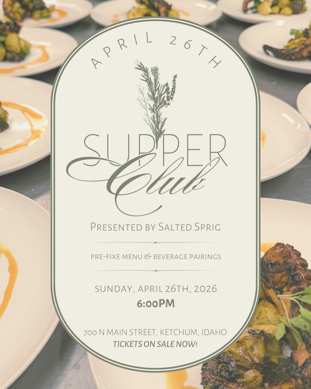 Supper Club - April 26th, 2026