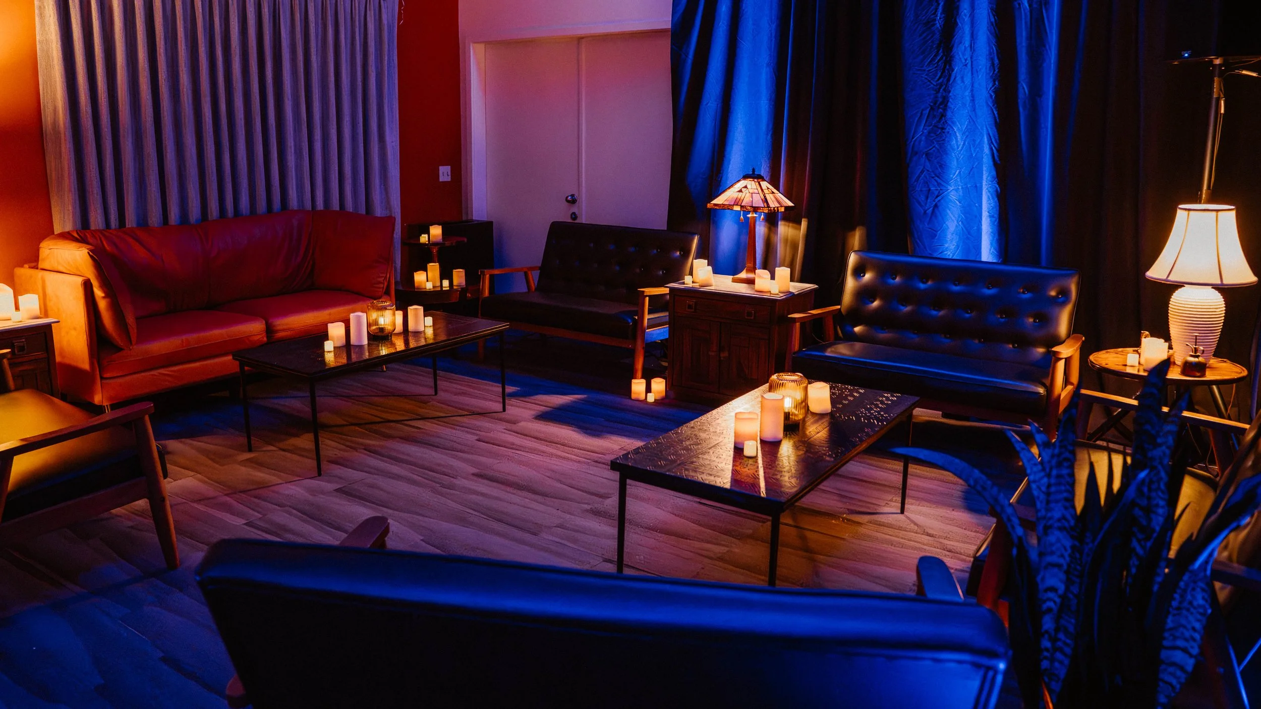 Moody lounge vibes curated by Our House