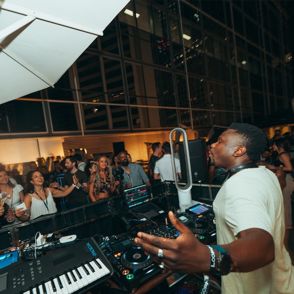 DJ Surge G Performing