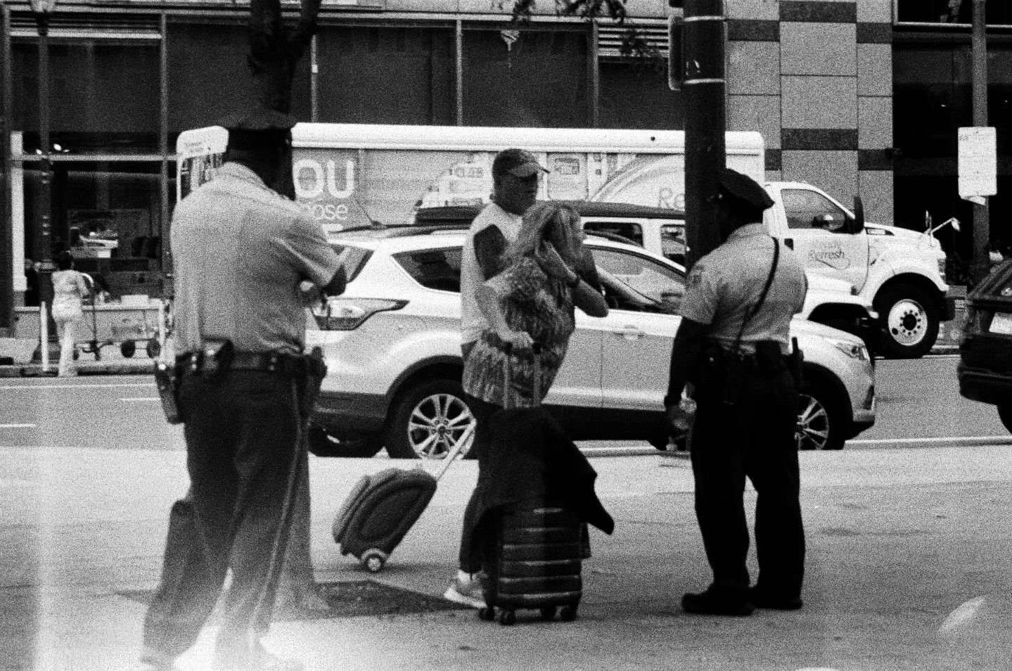 This was an interesting interpretation of my still by AI. Probably could have worked on the prompt some more but I ran out of credits. 

#analogtoai #filmphotography #blackandwhitephotography #StreetPhotography #phillystreetphotography  #ilford #ilfo