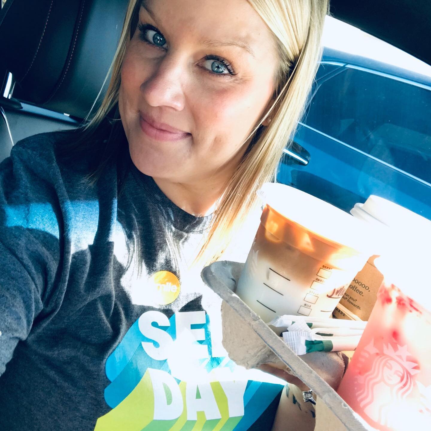 Happy Serve Day! @pds_norcal  My version of service involves Starbucks... so I can taste everyone&rsquo;s order first. 🤪