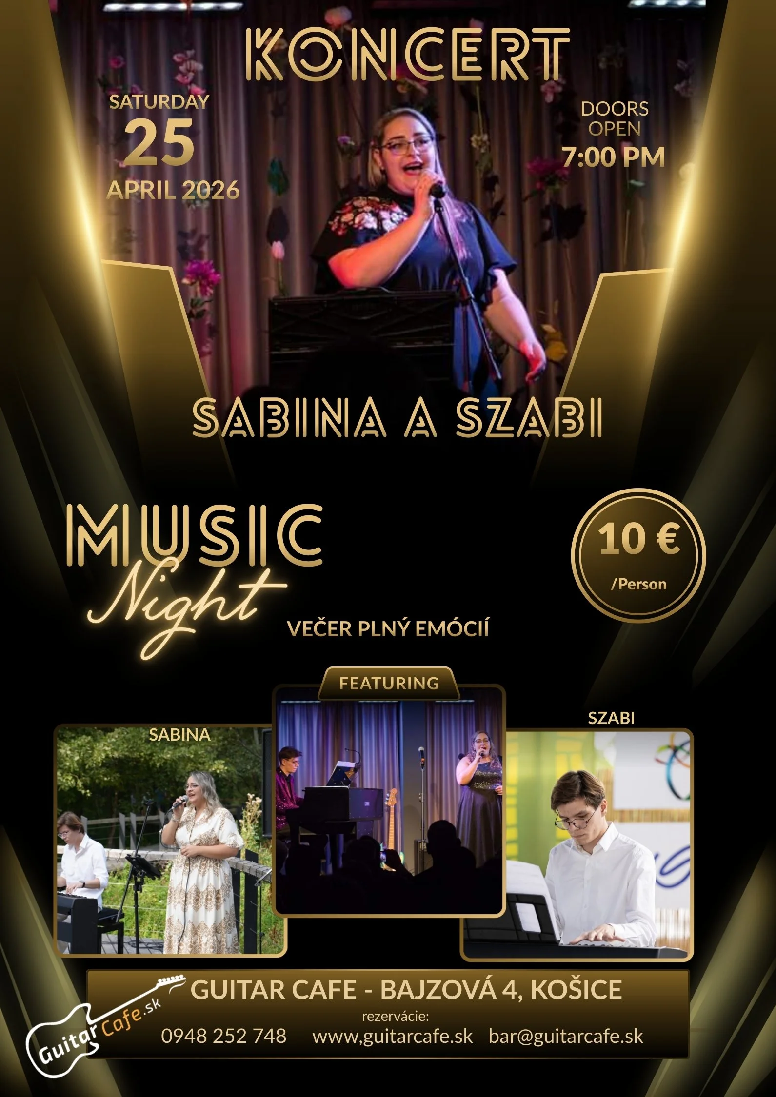 Sabína Gasparíková a Varga Szabolcs 