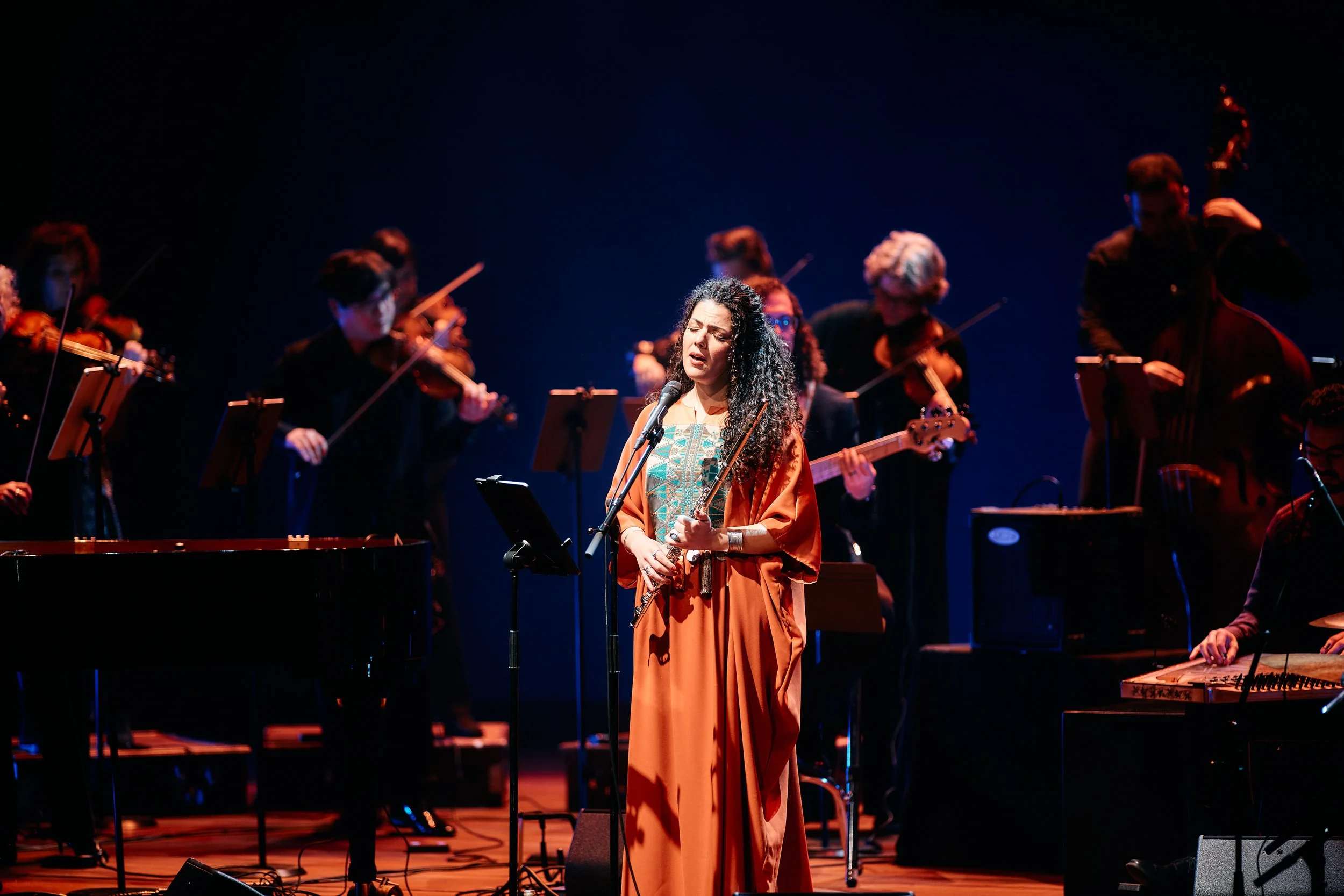 Amsterdam Sinfonietta - Nai Barghouti
Foto Eduardus Lee