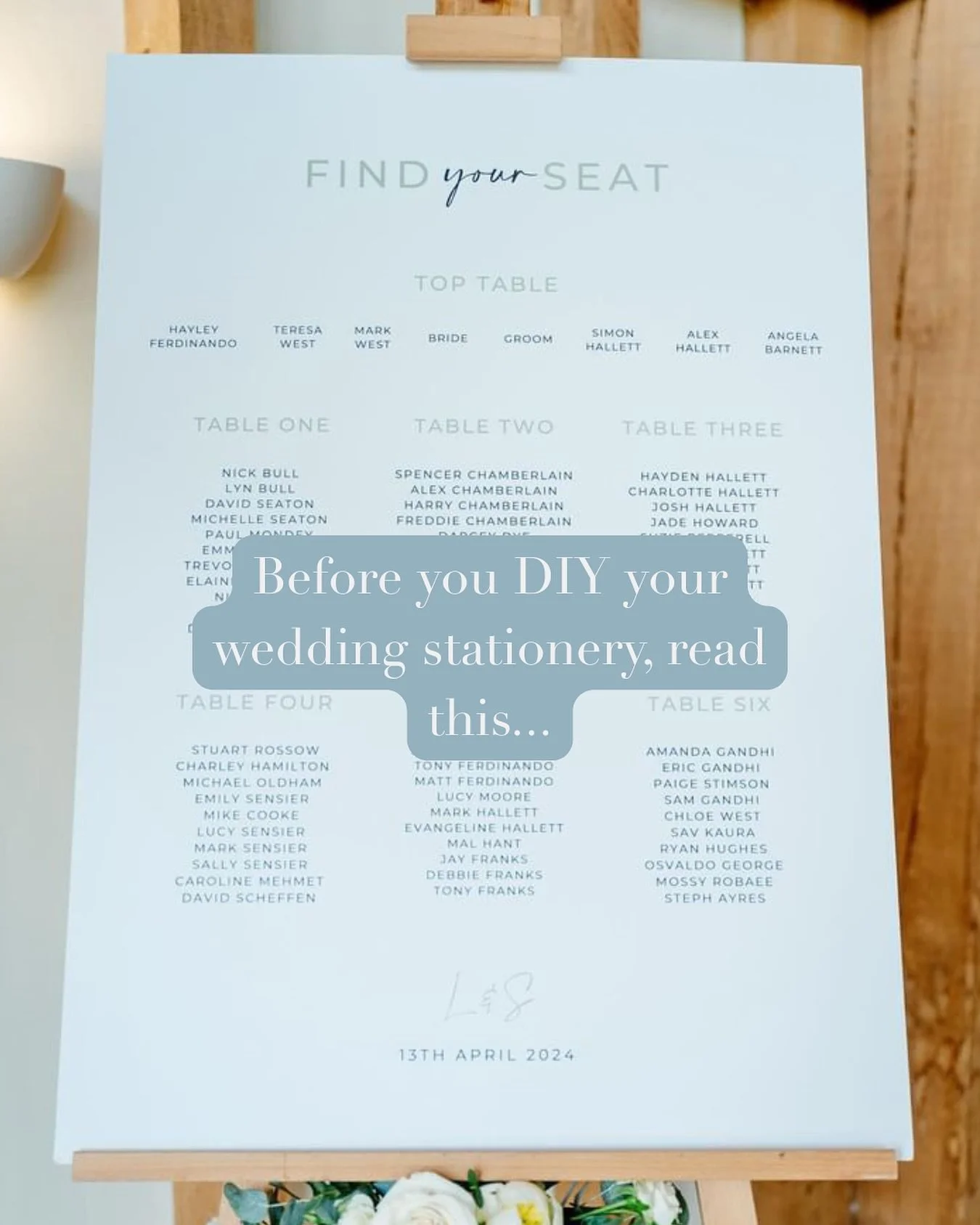 DIY isn't always cheaper (or easier!)
🤍 It's time consuming
Designing, sourcing paper, printing, cutting, assembling... it takes hours, after a long day at work it's the last thing you want to be doing!
🤍 Tricky to get right
Fonts, alignment, bleed