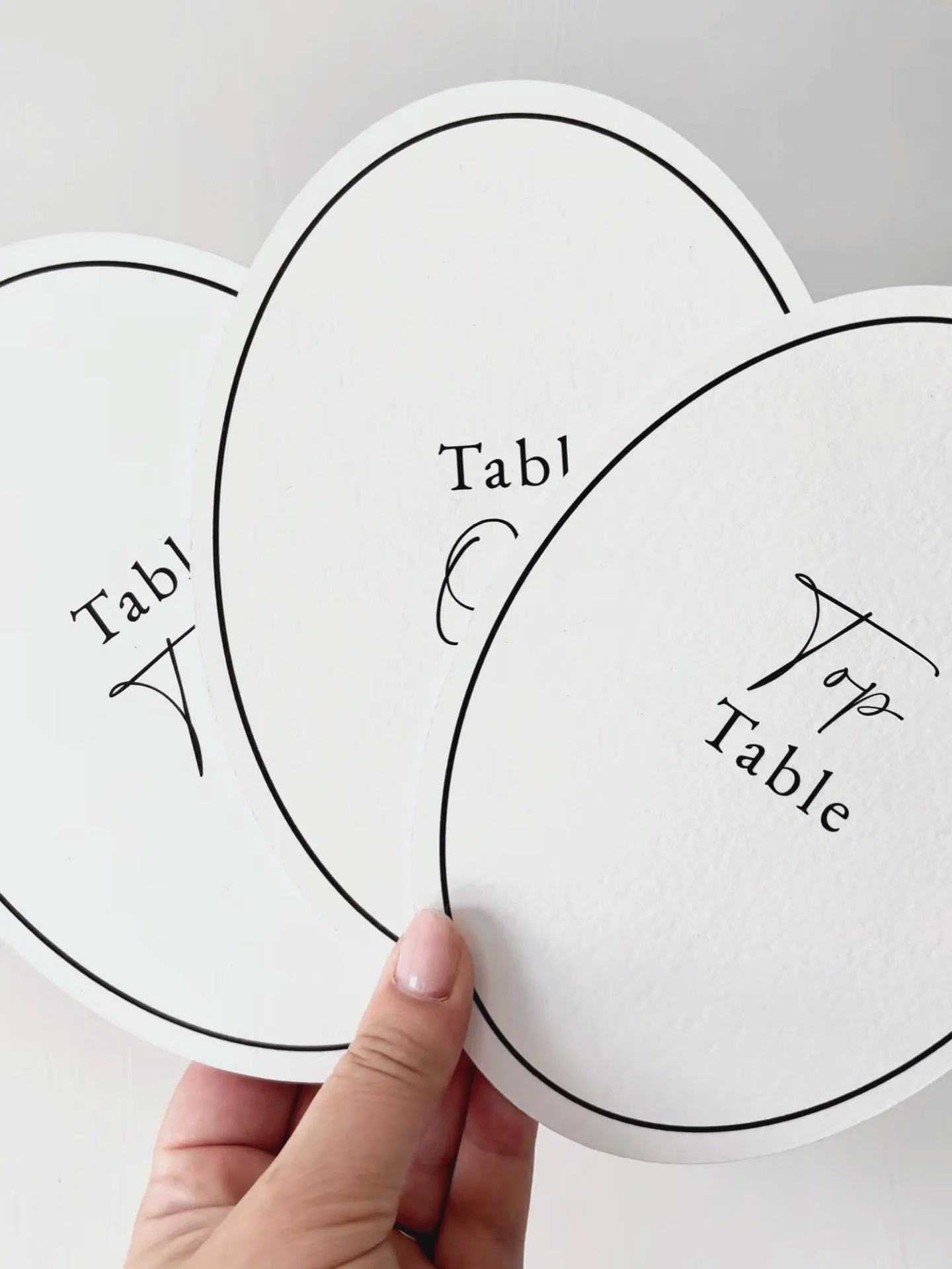 On the desk this week 🤎

A wee sneak peek - these oval table numbers were already beautiful when I got them from the printer...just wait until you see what happened to them afterwards 🤎🙊 

#tablenumbers #weddinginspiration #lacewedding #behindthes