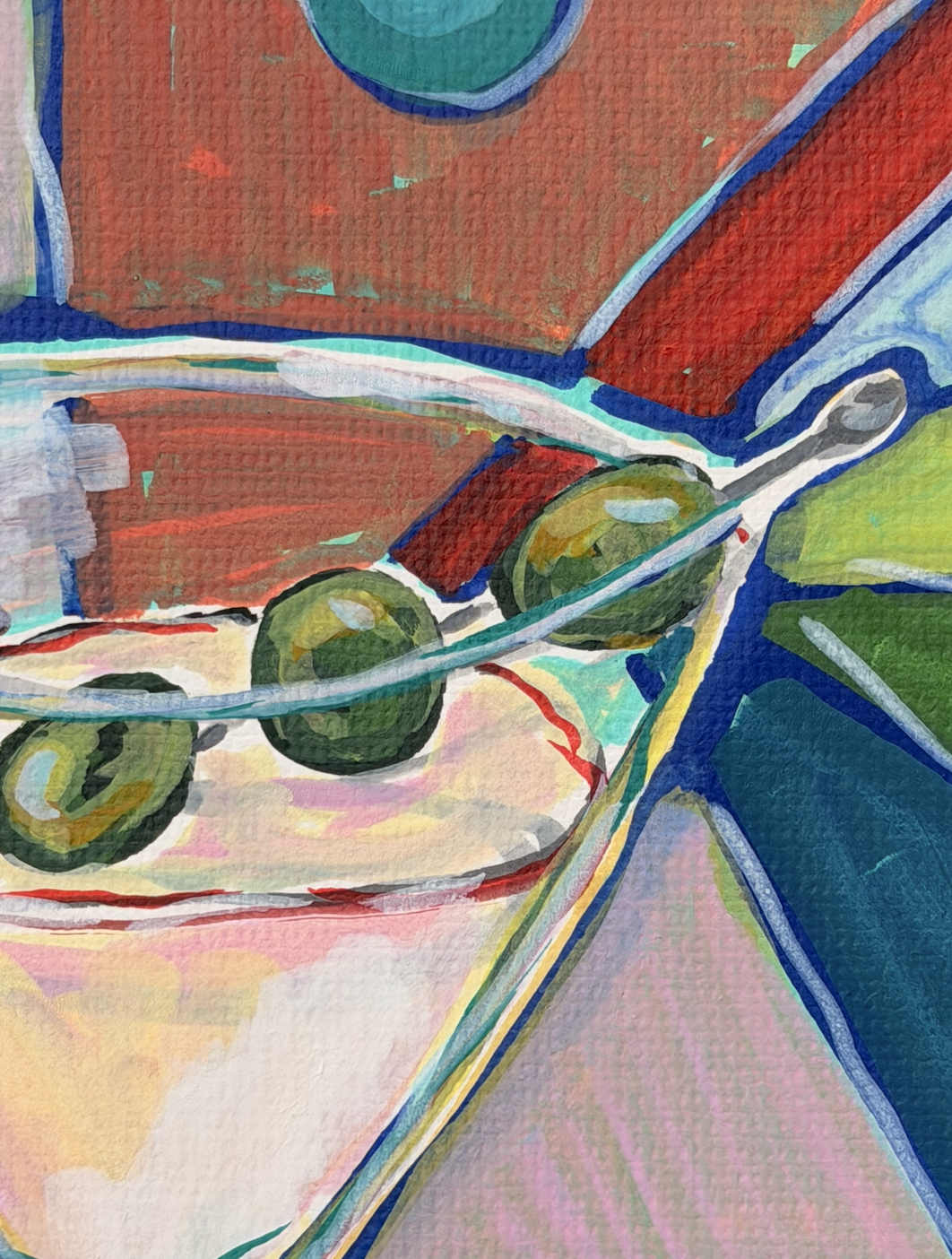 ORIGINAL - Martini by Moonlight A4