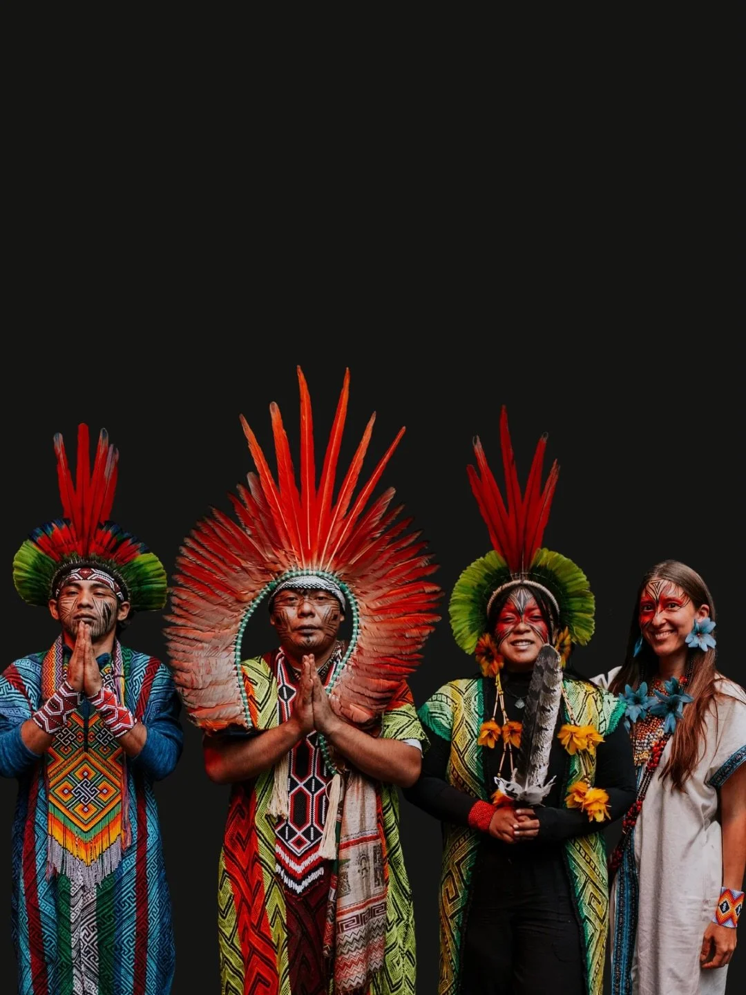 This beautiful Indigenous Huni Kuin family came to Europe from the Amazon to share their spirituality, wisdom and heart.

What happens when two worlds collide?

Paj&eacute; Bainawa, the shaman, turned to me and said something I won&rsquo;t forget, &l