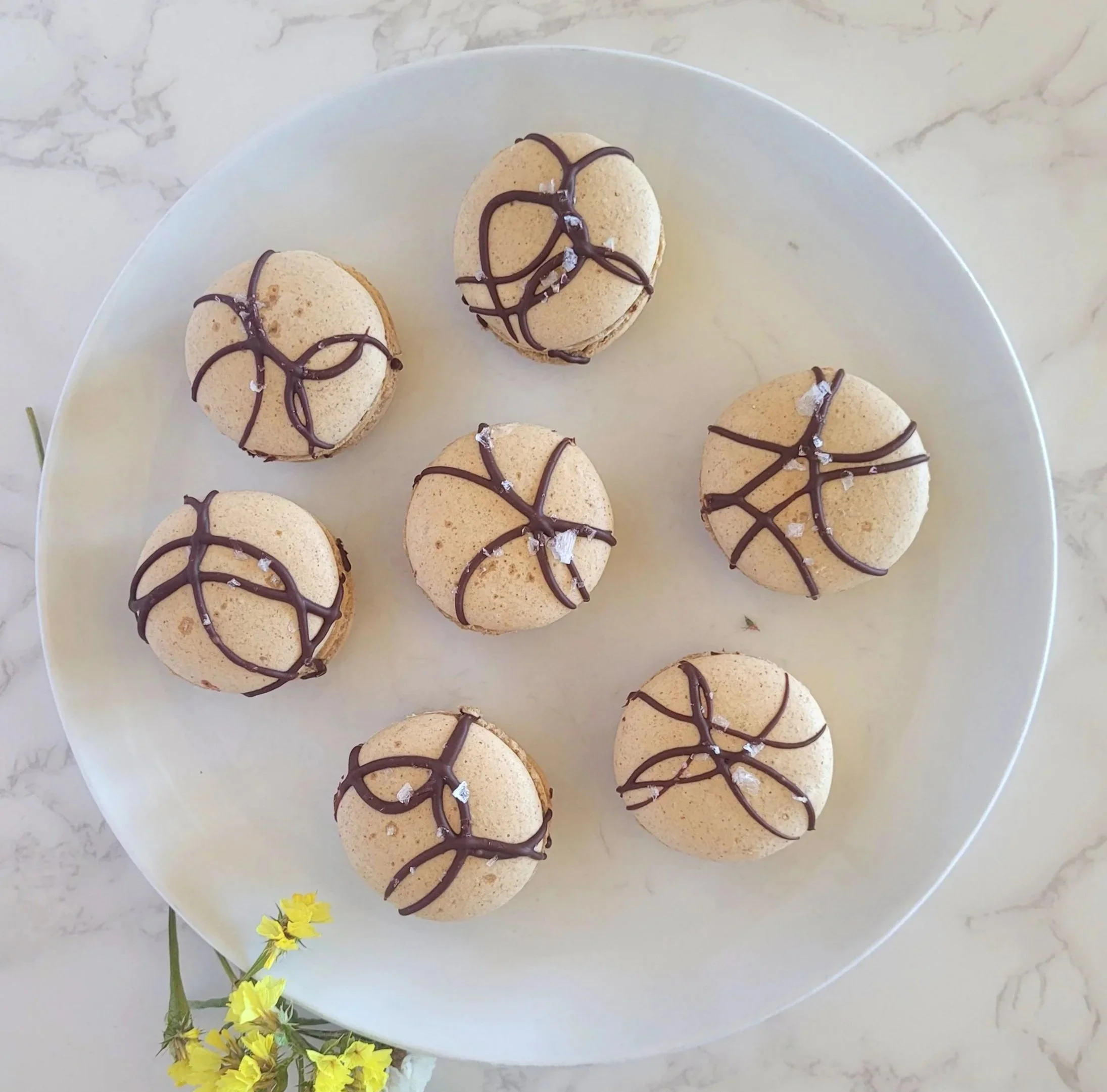 Turkish Coffee Macarons