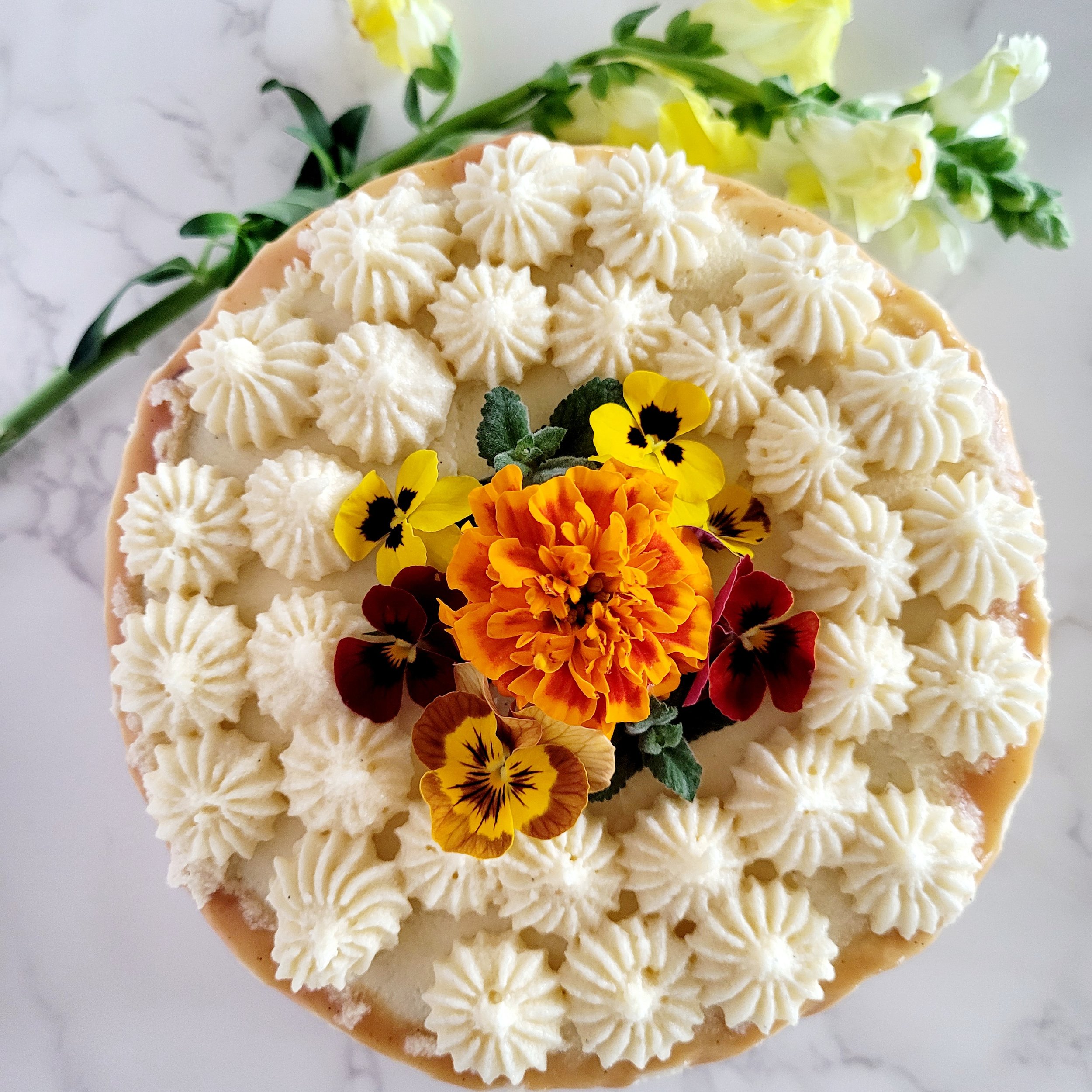 GF Caramel Apple Cake