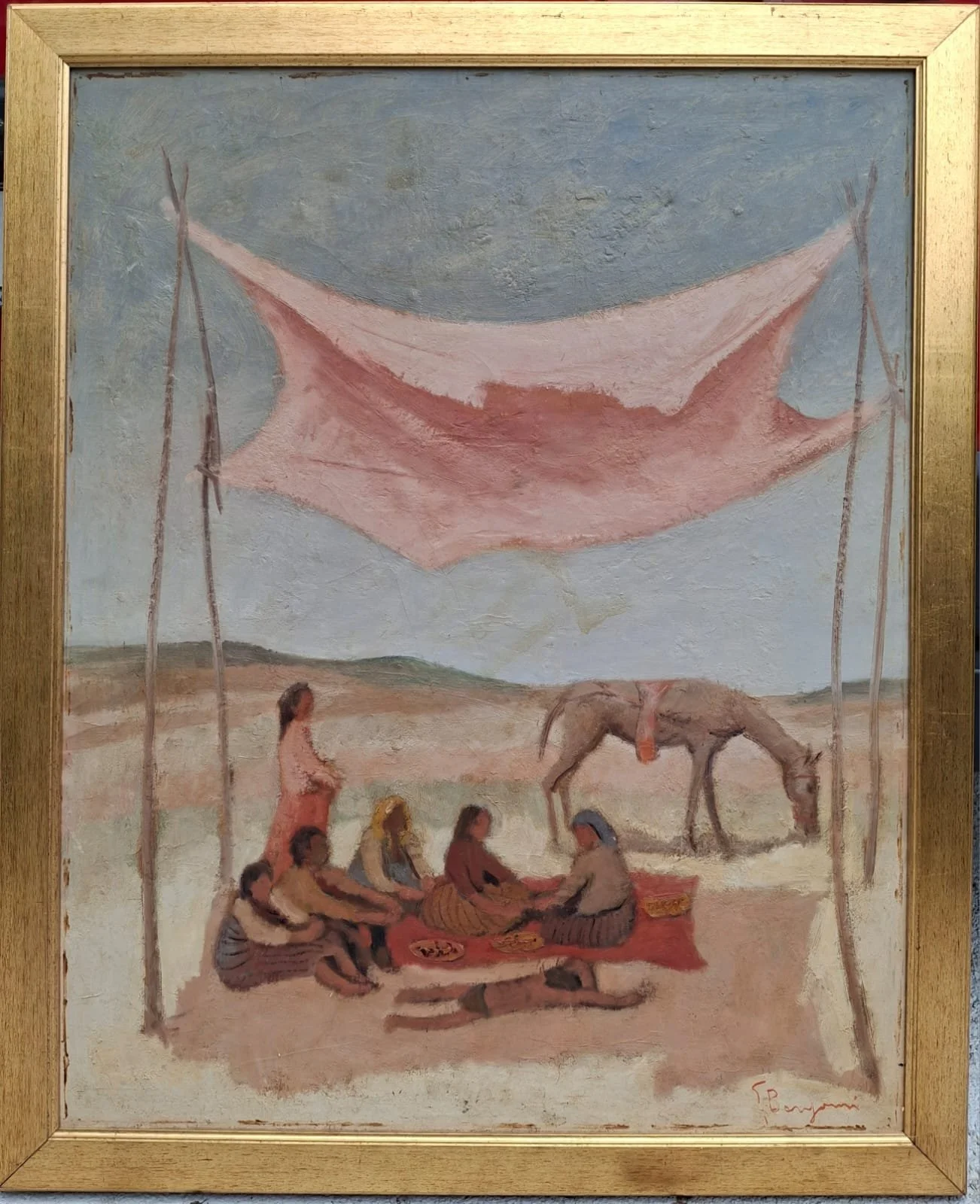 Giacomo Bergomi, Tenda nelle Ande