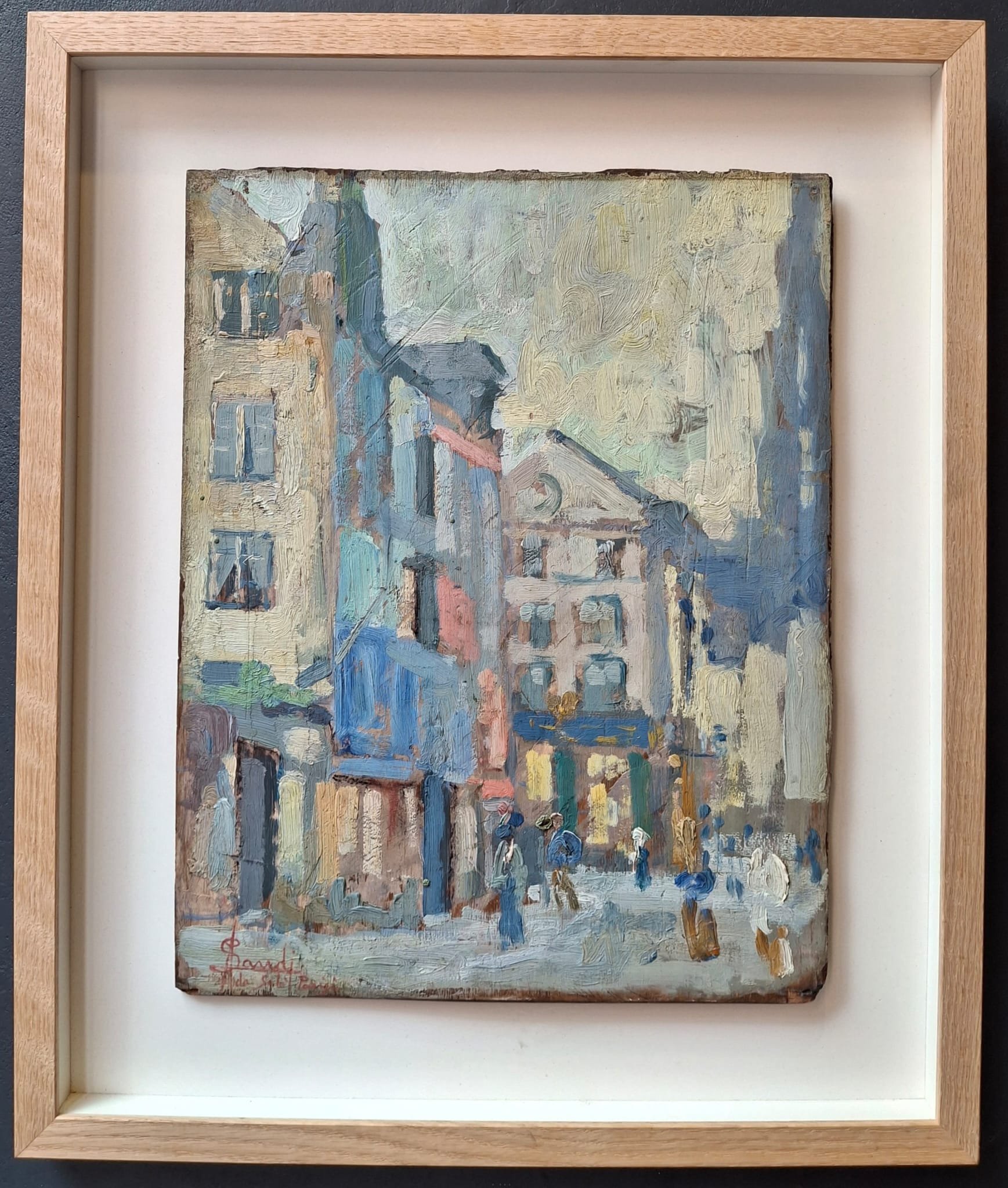Angelo Landi, Quartiere a Parigi