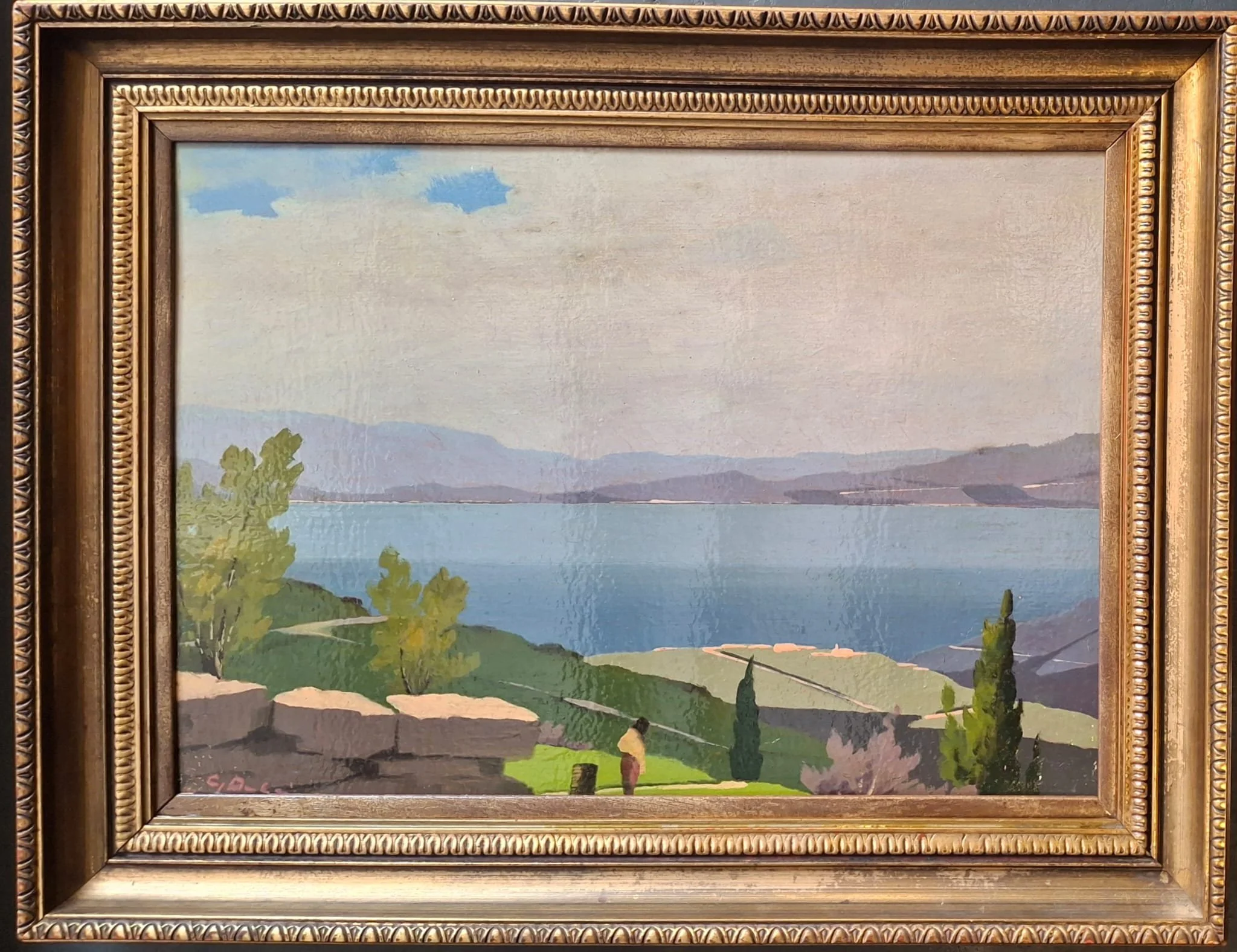 Gino De Lai, Paesaggio vista lago