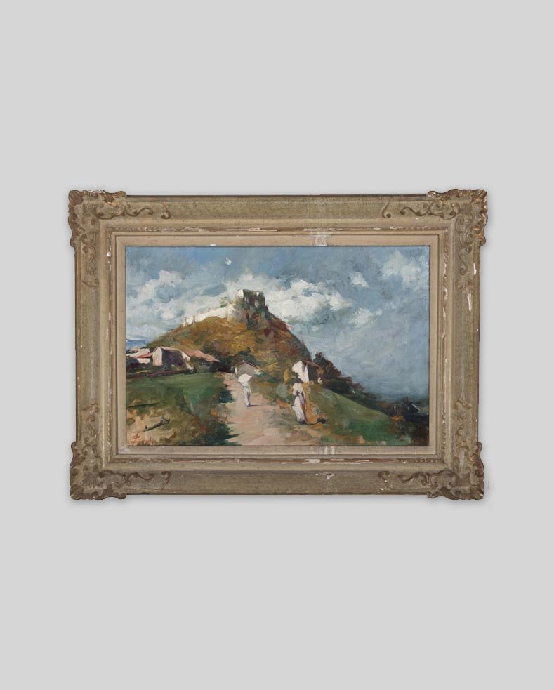 Angelo Landi, Passeggiata sul colle
