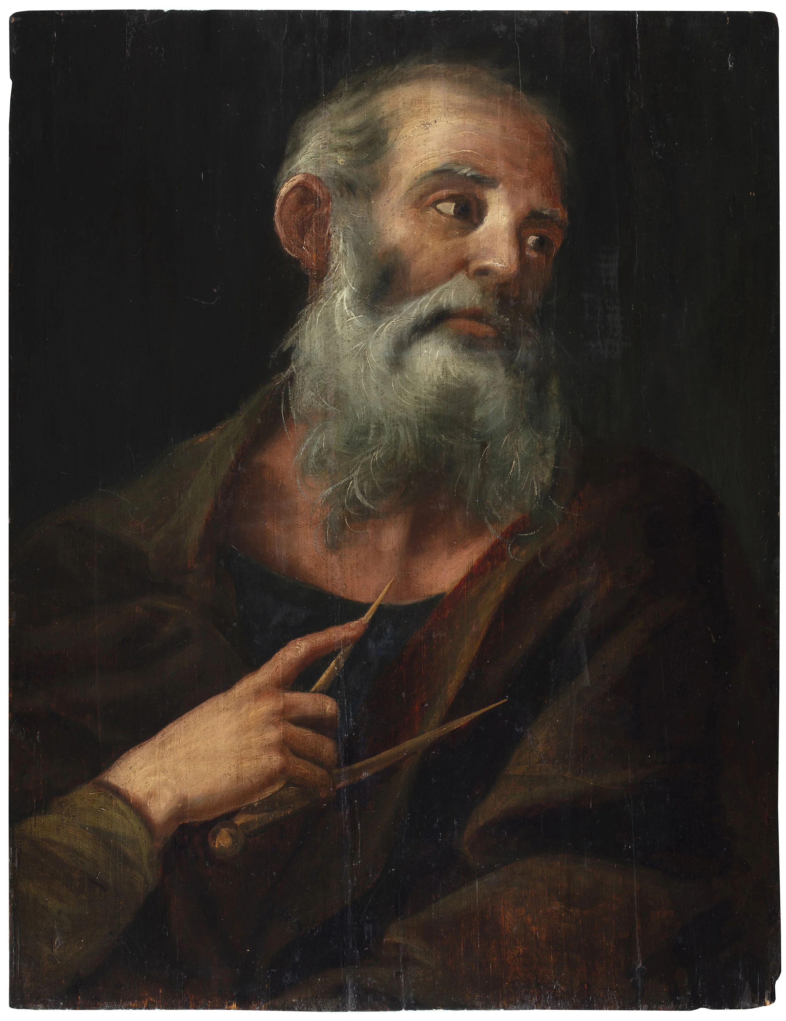 Dipinto raffigurante filosofo, Archimede
