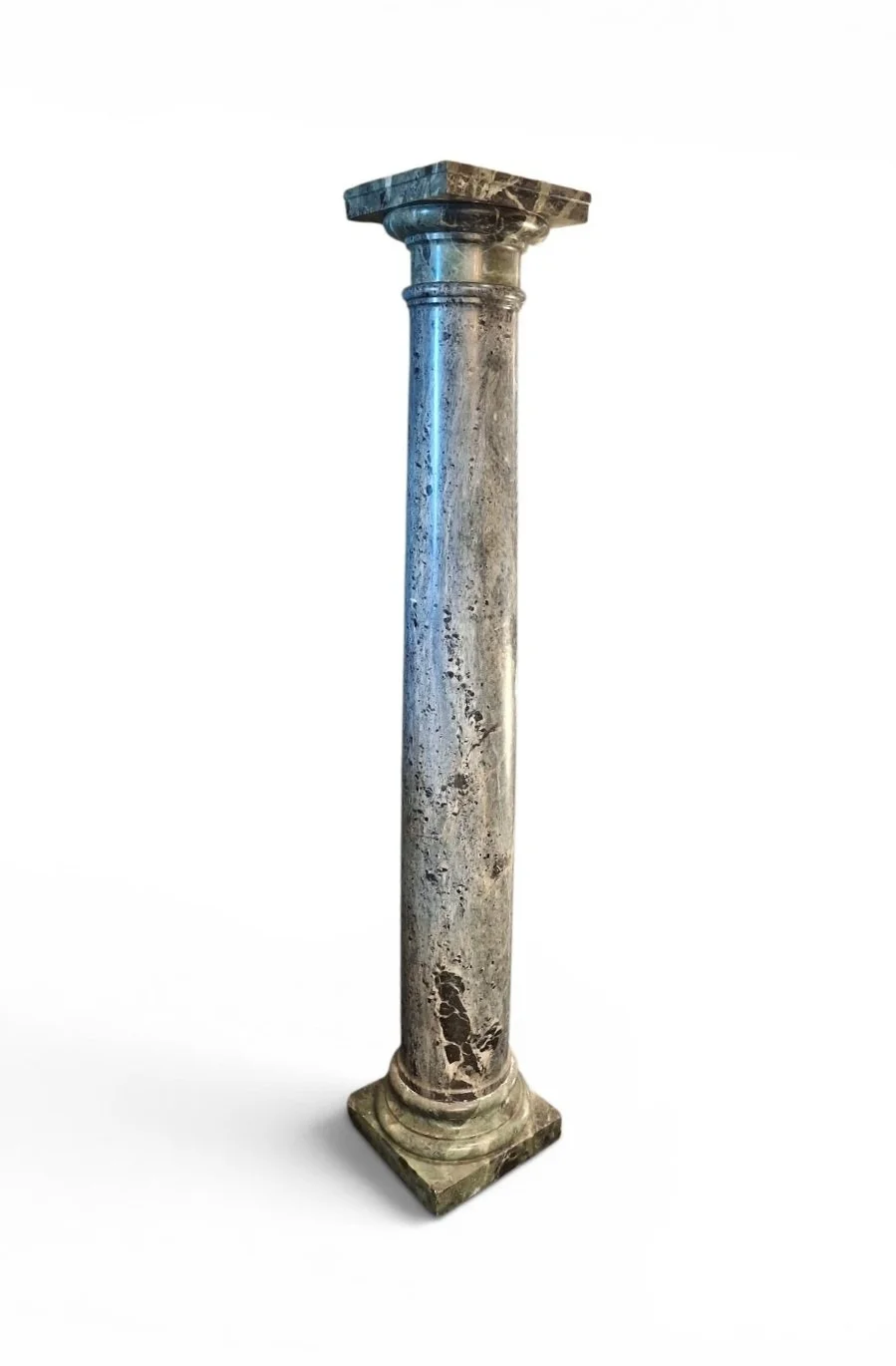 Colonna in marmo Verde Alpi