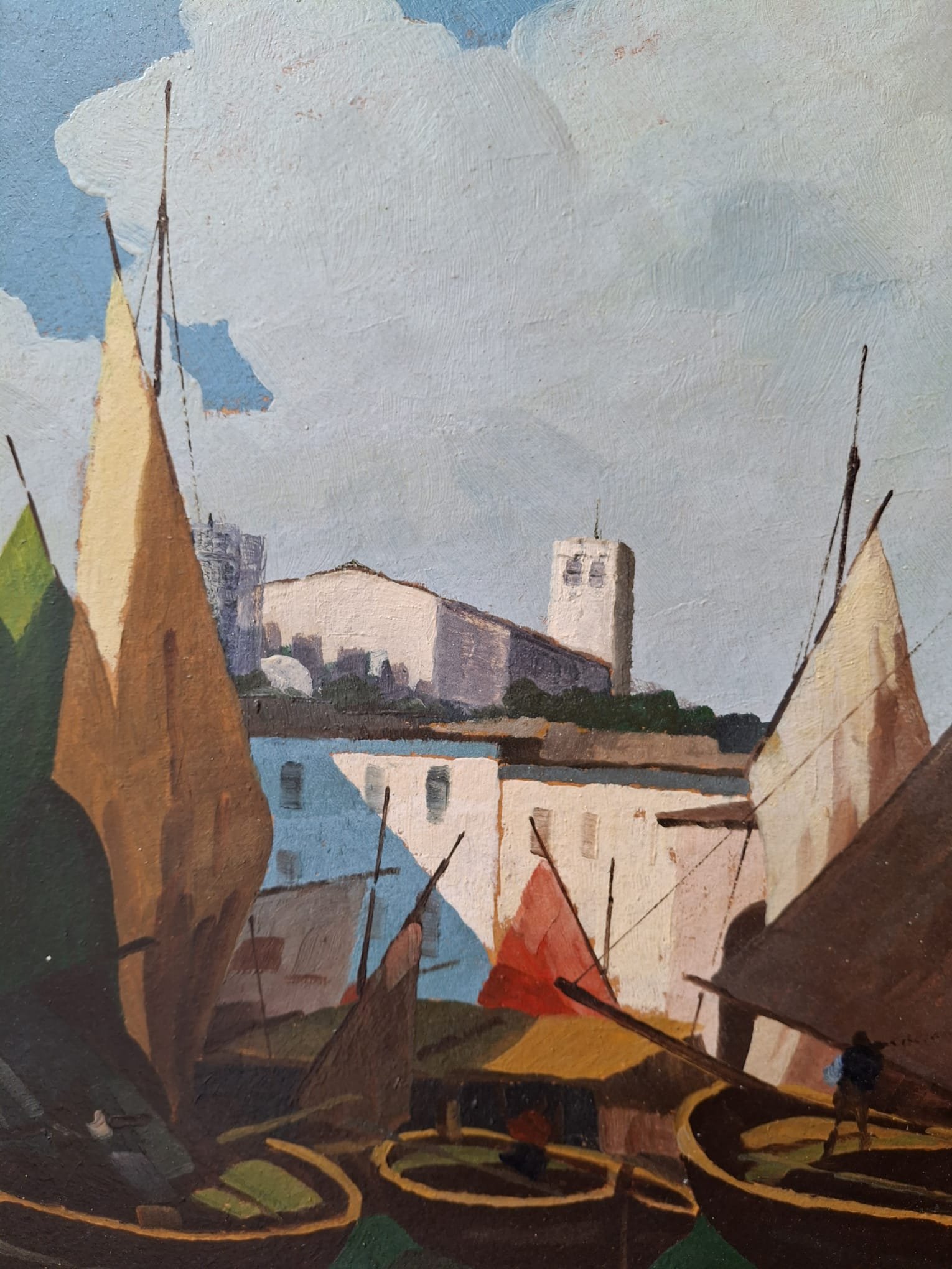 old-paintings-online-gino-delai-porto-di-Desenzano-4.jpg