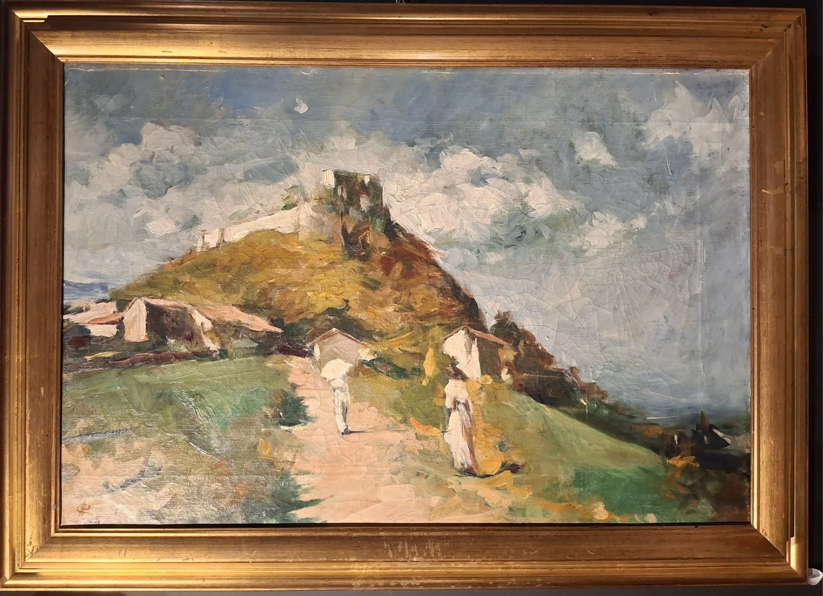 Angelo Landi, Passeggiata sul colle