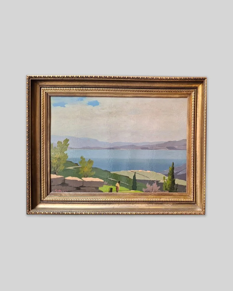 Gino De Lai, Paesaggio vista lago