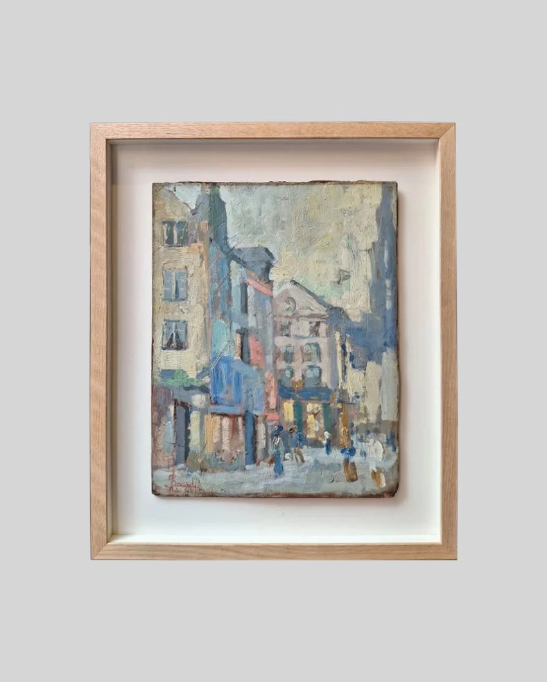 Angelo Landi, Quartiere a Parigi
