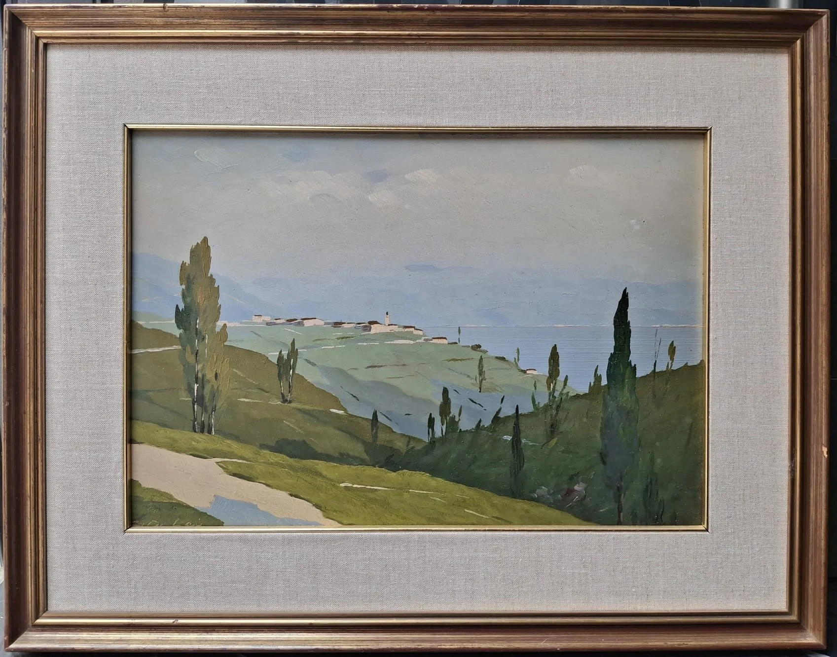 Gino De Lai, Paese affaciato sul lago