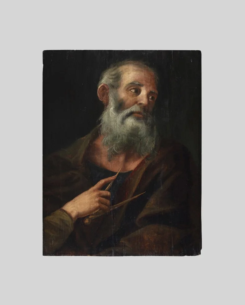 Dipinto raffigurante filosofo, Archimede