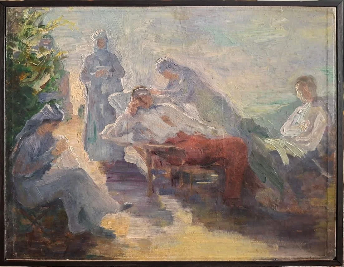 Angelo Landi, Il ferito