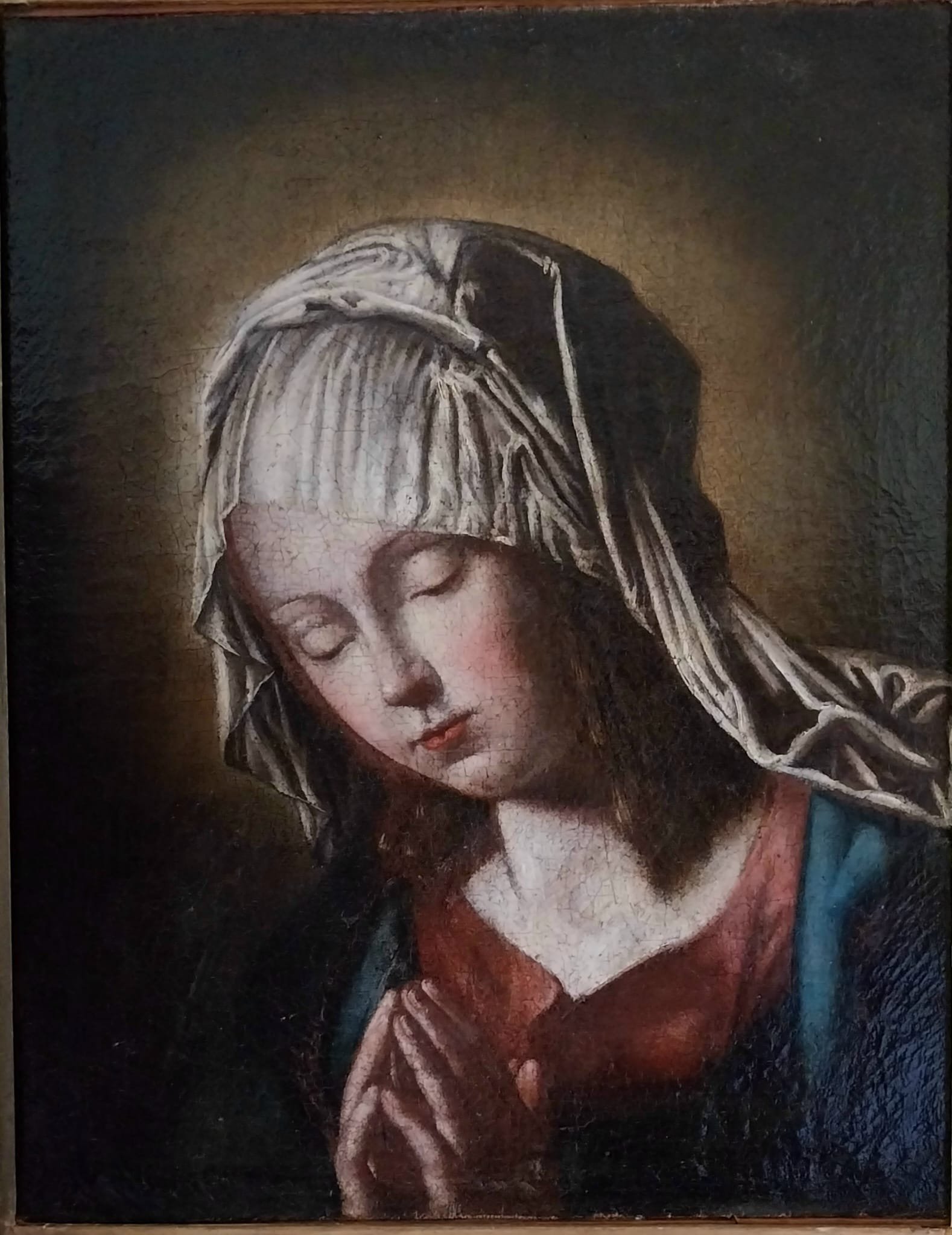 Madonna in preghiera, ambito di Giovan Battista Salvi