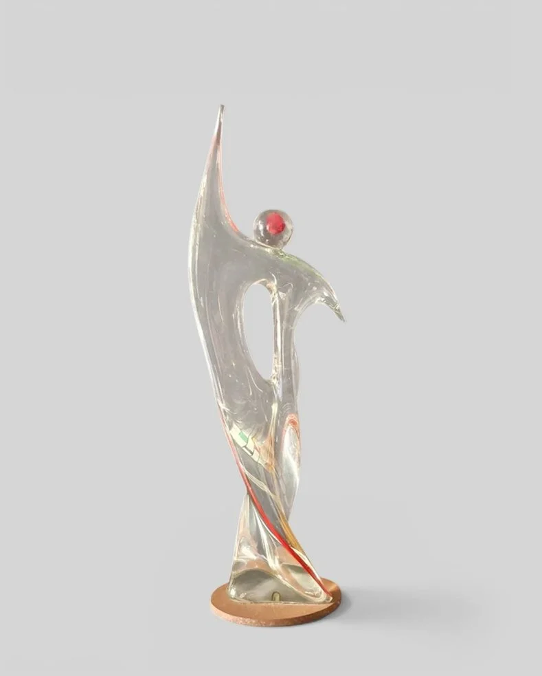 Ballerina in vetro di Murano