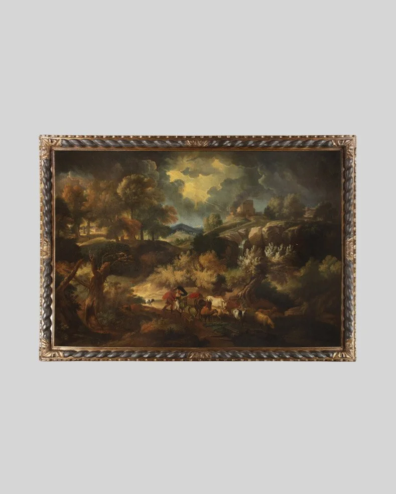 Coppia di dipinti di Pieter Mulier