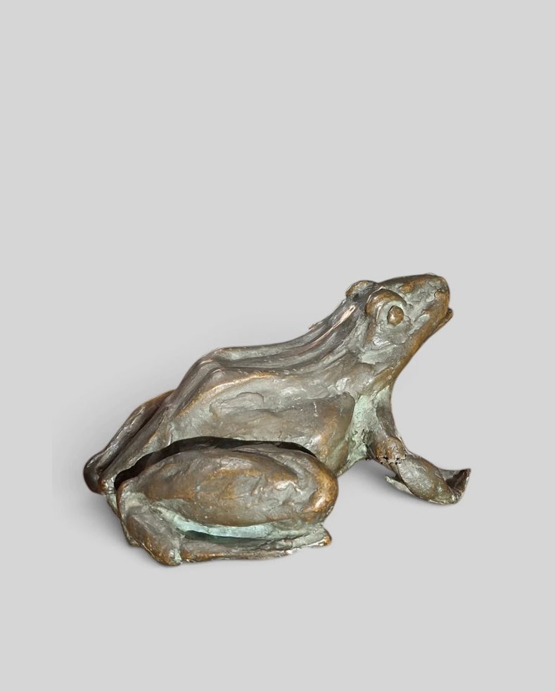 Rana in bronzo
