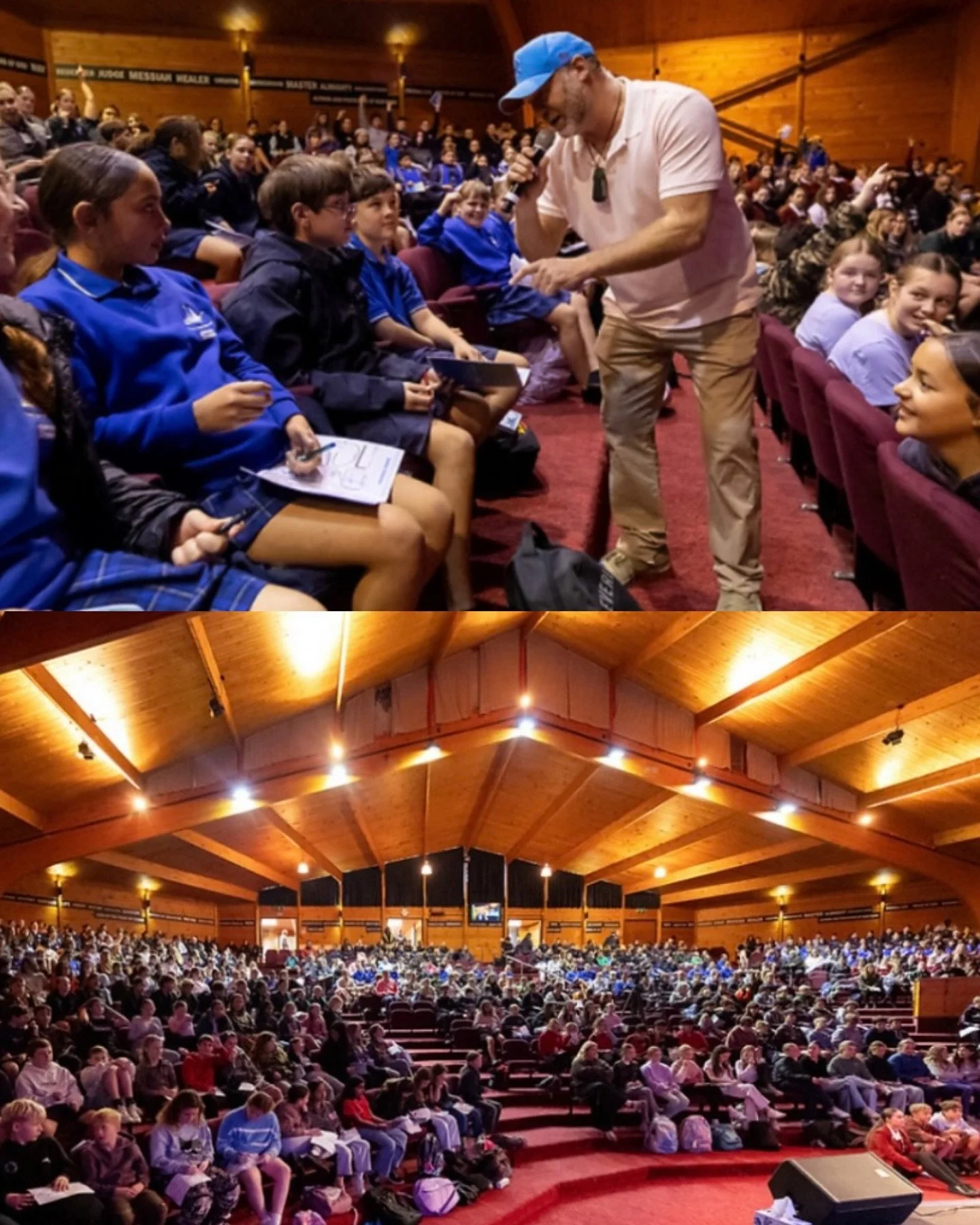 A huge shoutout to our incredible Green School NZ teachers; Di, Kat, and Mark for helping organise the epic 2025 LEAD Youth Conference this year -&nbsp;taking our middle school along for the ride! 🙌
600 rangatahi&nbsp;from across Taranaki came toget
