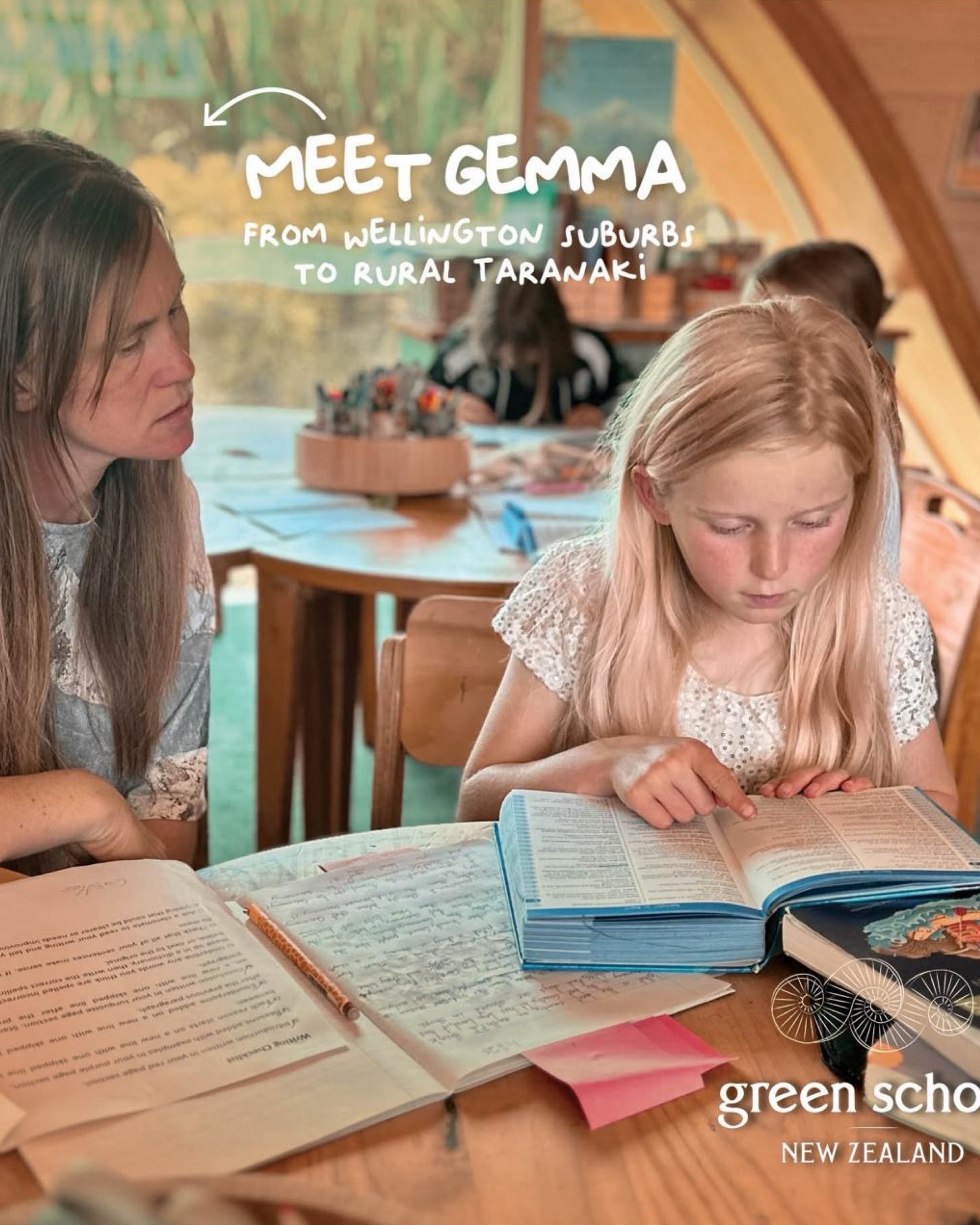 Moving to a &lsquo;Lifestyle block, (not &lsquo;Life-sentence block&rsquo; as some call it around here) has been a wonderful experience for Gemma, one of our @greenschoolnz teachers.
&nbsp;
Originally from suburban Wellington, Teacher Gemma and her