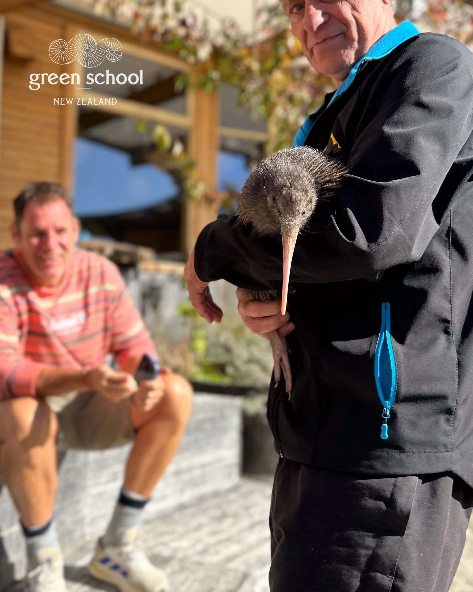 Thank you to @taranakikiwitrust for lending us one of their precious sleeping kiwi for @greenschoolnz &rsquo; very first kiwi on campus!
It was a truly surreal experience seeing New Zealand&rsquo;s iconic flightless bird up close, a special visitor f