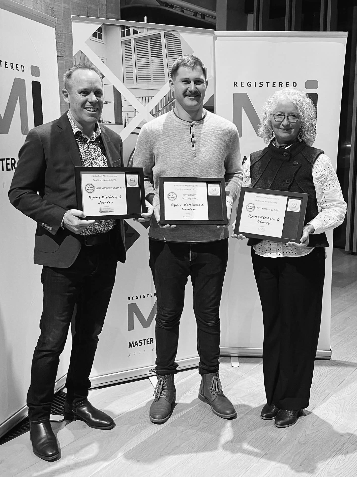 What an incredible night at the Canterbury Master Joiners Excellence Awards 🏆

We&rsquo;re thrilled to have taken away multiple awards and couldn&rsquo;t be prouder of our amazing RKJ team! 

Awards:
🥇 Best Kitchen $50,000 Plus
🥇 Best Kitchen $30,