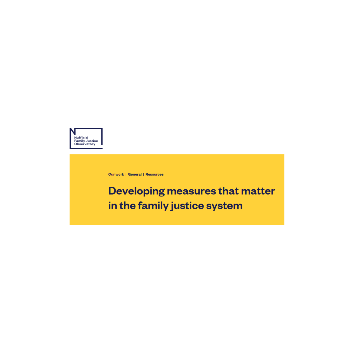 BRIEFING- Family Justice In England and Wales- Nuffield Family Justice Observatory