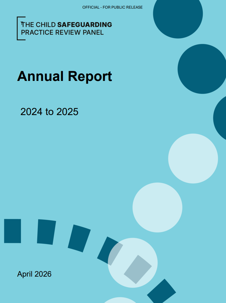 REPORT- THE CHILD SAFEGUARDING PRACTICE REVIEW PANEL