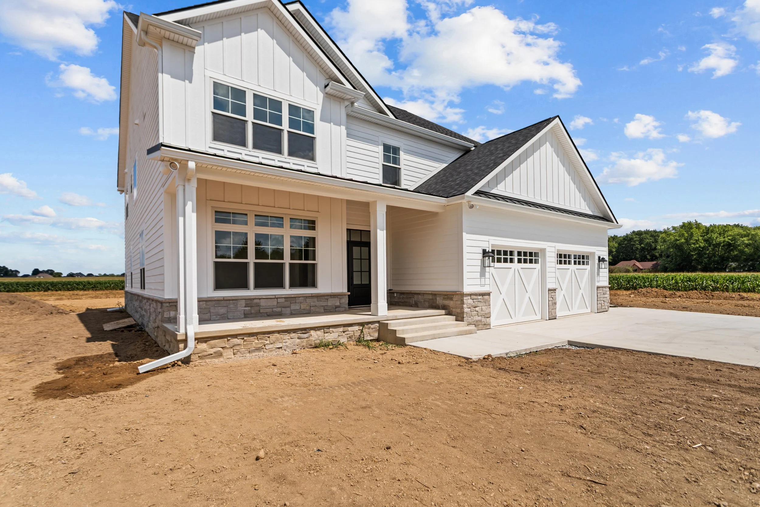 Custom home ~ Howard county