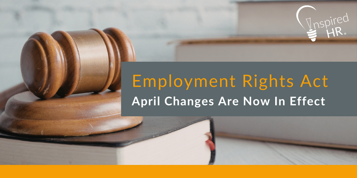 April Employment Rights Are Now In Effect
