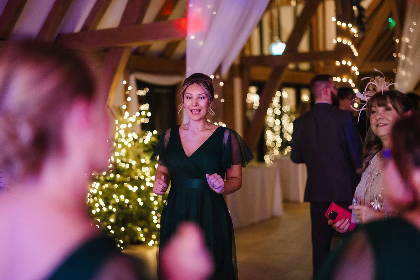 Christmas party at The Old Kent Barn in Kent