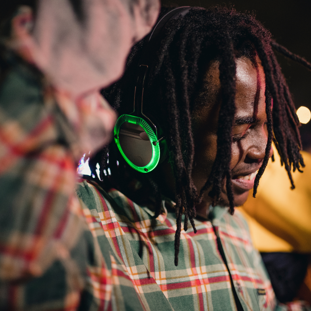 Silent Disco Glow Party (up to 30 people)
