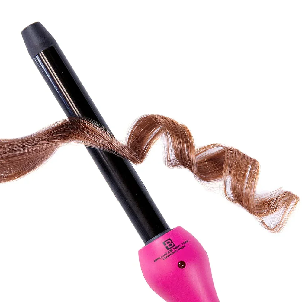 Brilliance New York 1" Curling Wand hair.webp