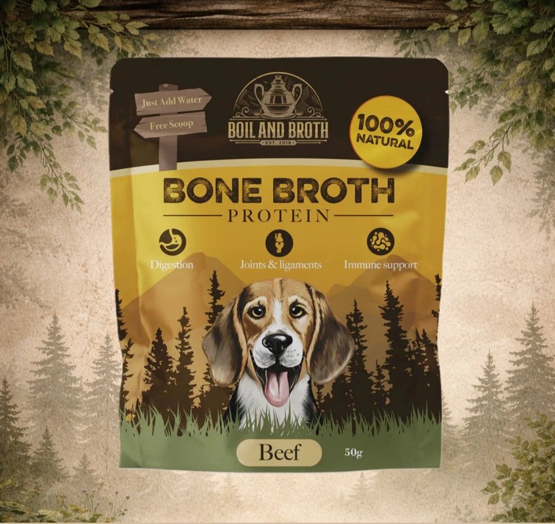 Boil and Broth goveja juha v prahu za pse