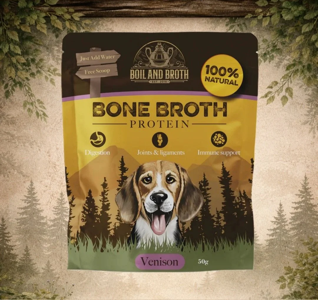 Boil and Broth divjačinska juha v prahu za pse