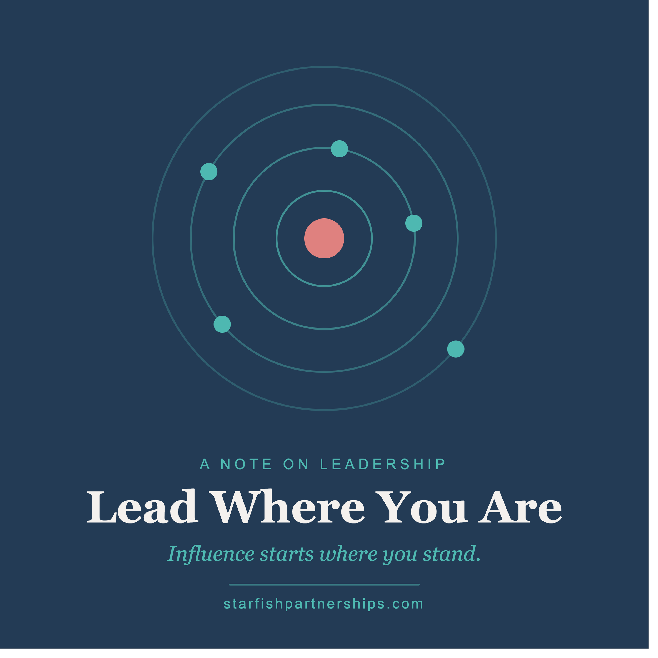 Lead Where You Are