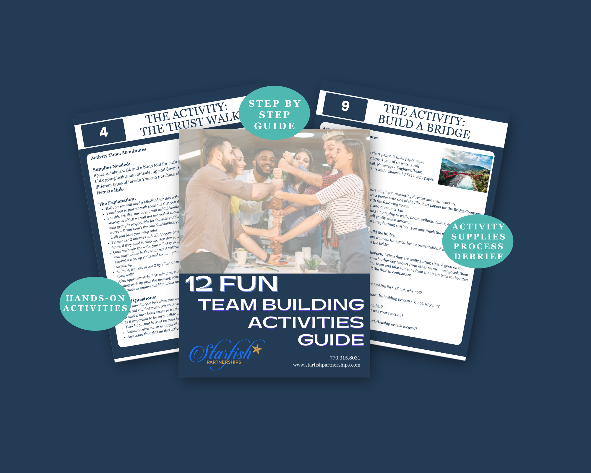 Team Building Directions.pdf 12 FUN Team Building Activities Guide — Starfish Partnerships