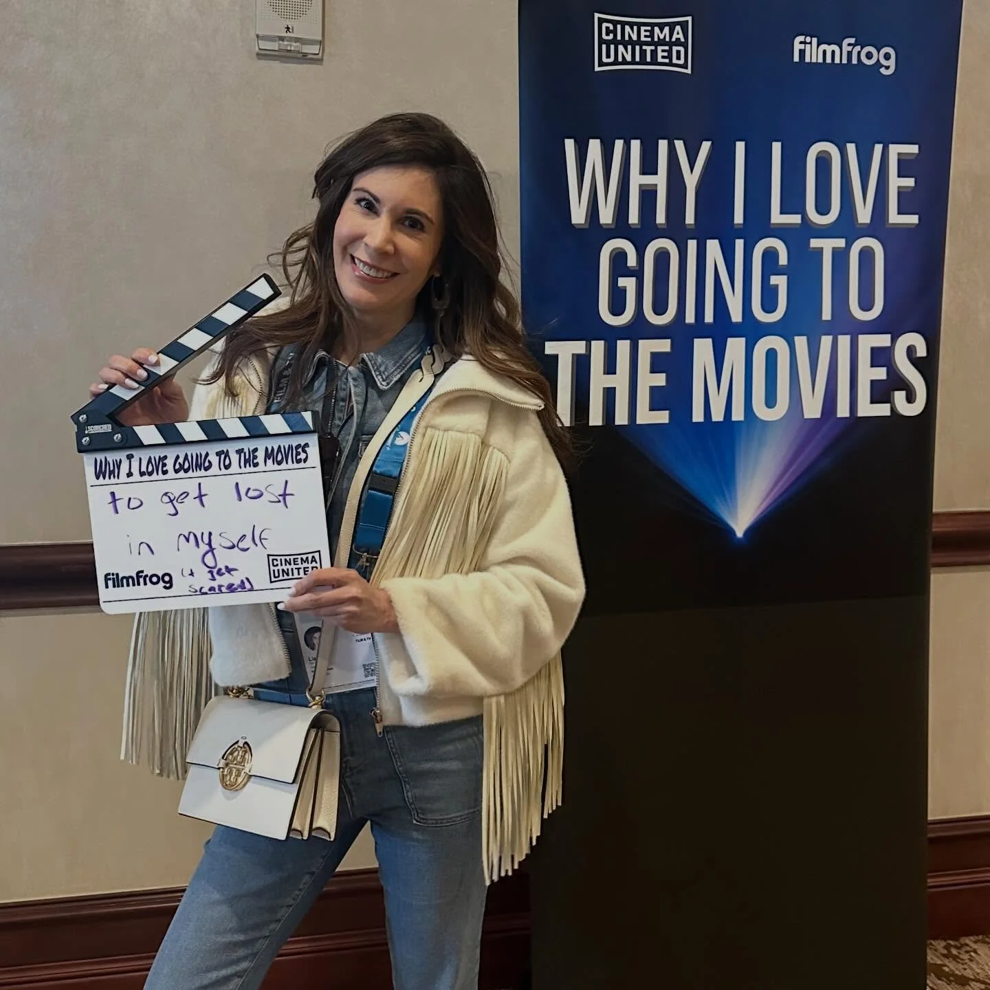 We caught up with attendees at #SXSW during the #StevenSpielberg keynote to tell us why they love going to the movies! Tell us your top reason in the comments. 🎬👇