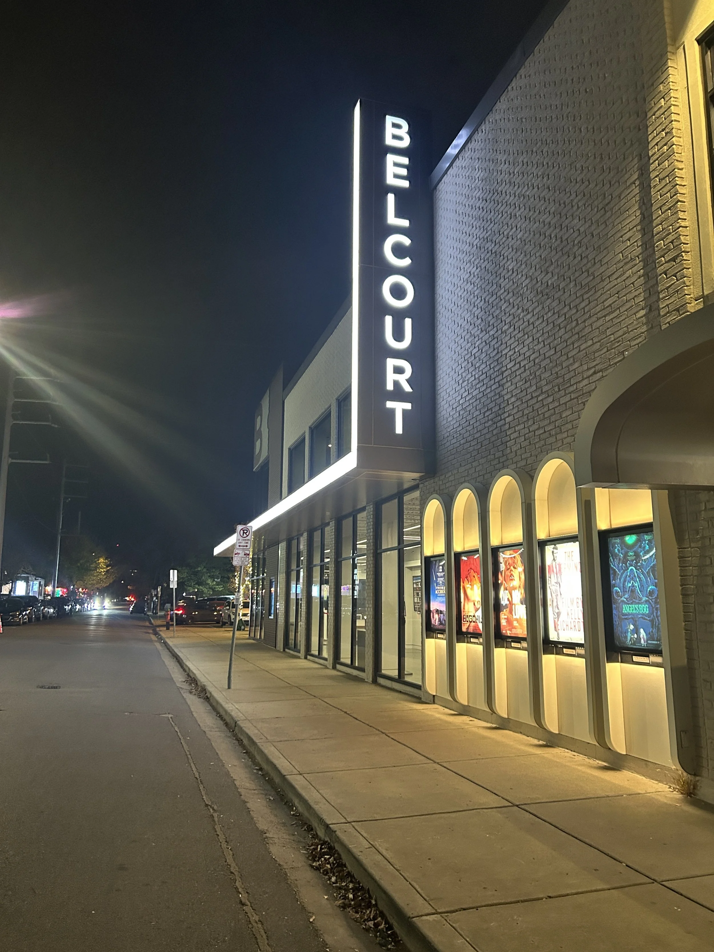 Production at The Belcourt Theatre